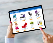 Mobile Commerce Interface Preview