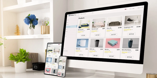 Designers modernizing an existing online store layout