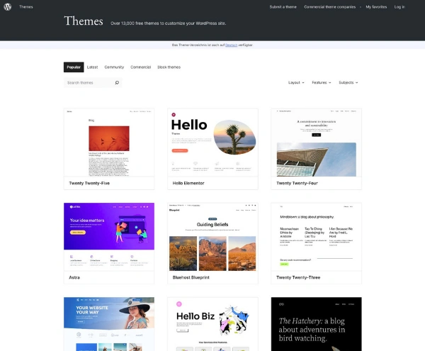 Laptop showing a content-driven WordPress commerce storefront with product cards