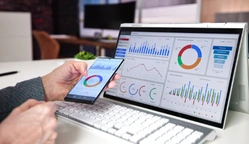 Product analytics dashboard interface