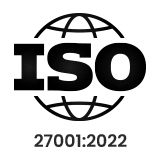 ISO 27001:2022 Certified