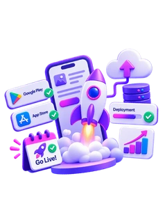 App Store and Play Store stage of mobile product development