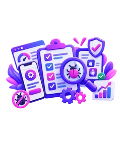 Testing stage of mobile product development