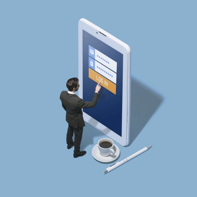On-demand ride booking mobile application interface