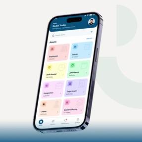 Enterprise Mobile Apps mobile application interface