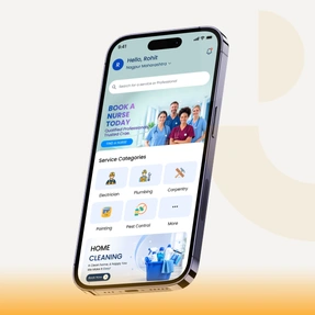 Business Applications mobile application interface