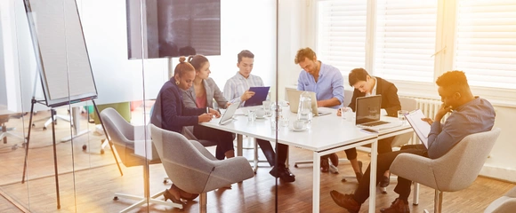 QA Strategy Boardroom