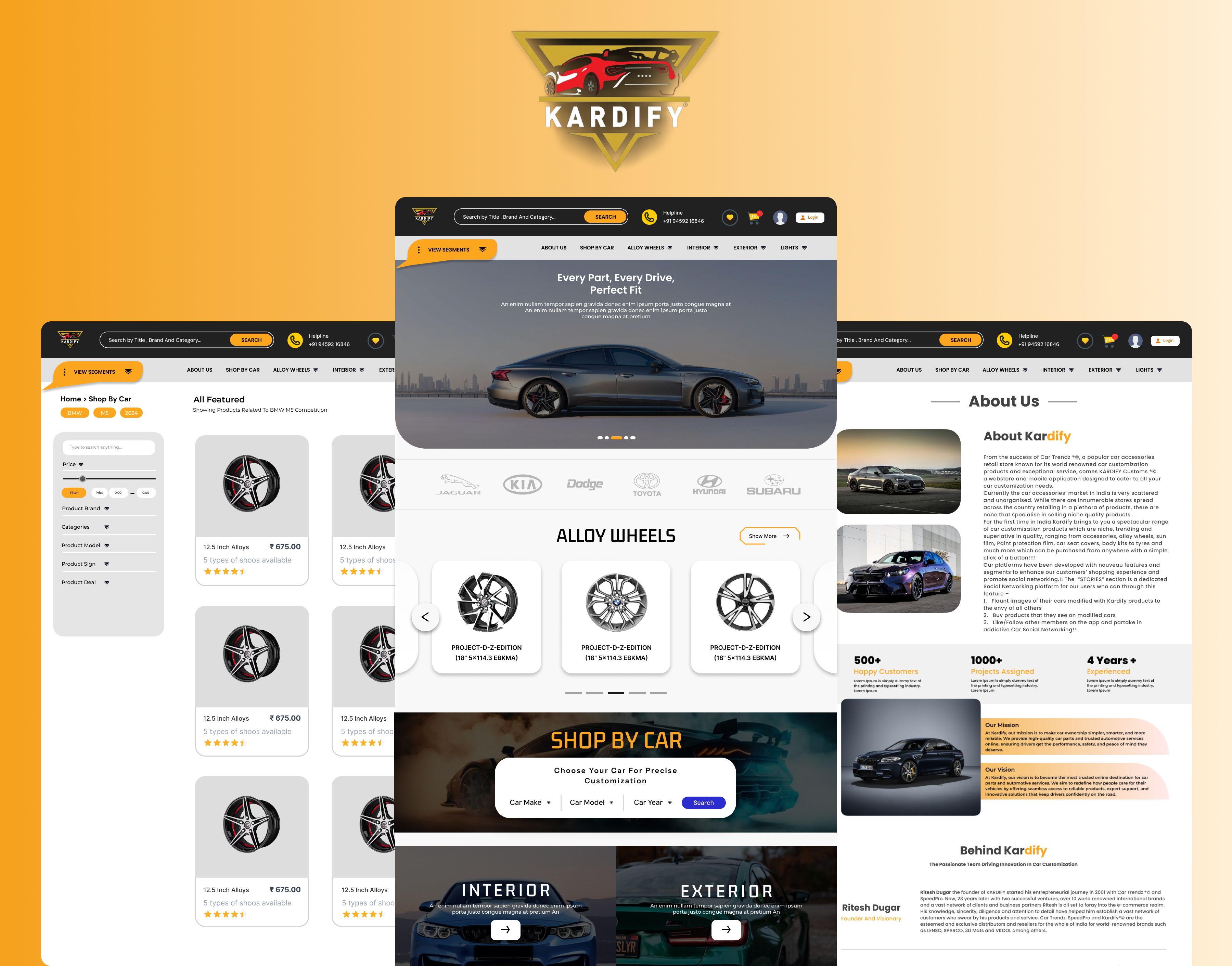 Kardify Custom E-Commerce Platform